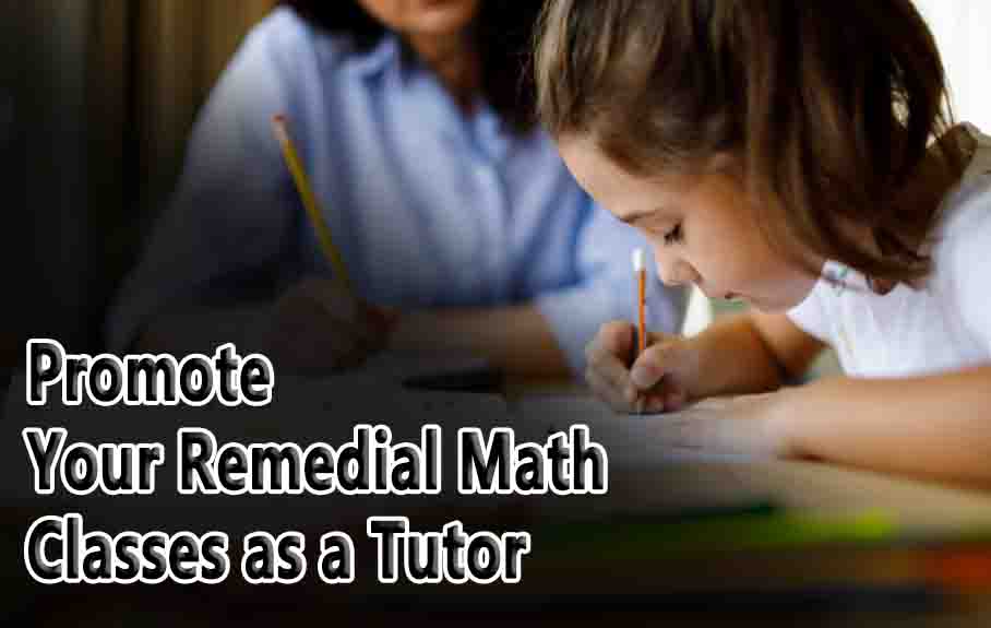 remedial math classes as a tutor